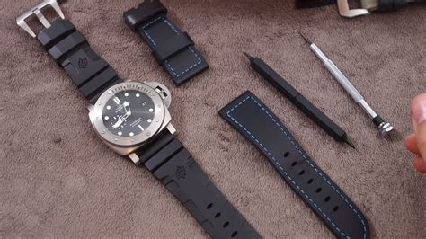 how to change panerai watch band